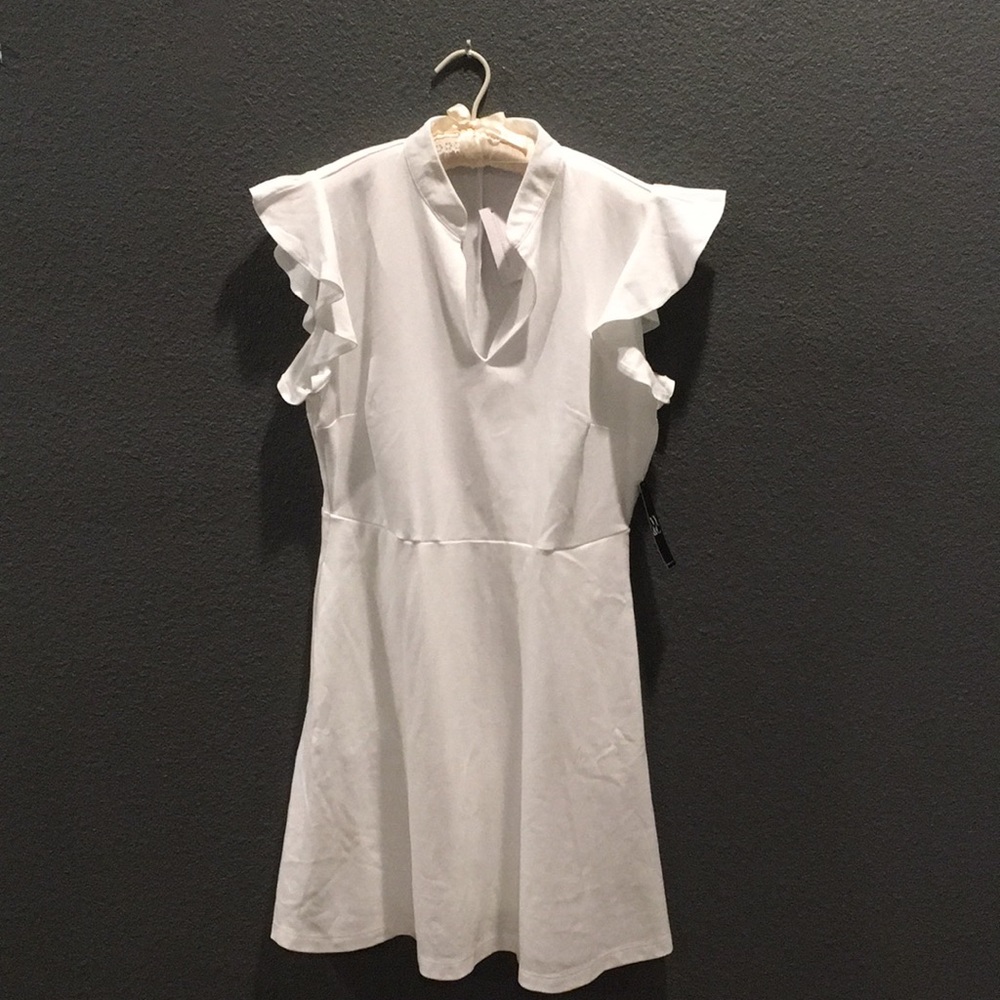 White cotton dress